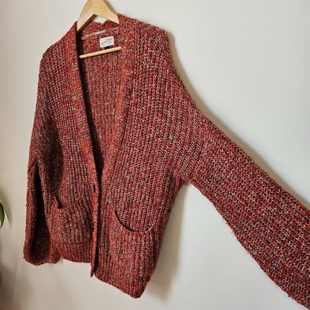 EUC UNIVERSAL THREAD MULTICOLORED V NECK BUTTONED… - image 3